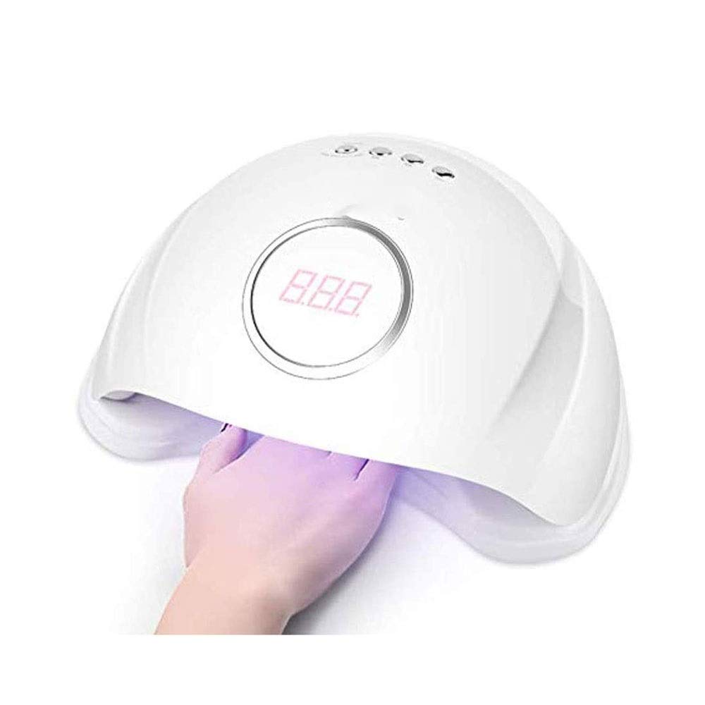 Professional 108W UV LED Nail Lamp Dryer for Gel Polish - 4 Timer Settings & Fast Curing - Perfect for Home Manicures & Salon Nail Art