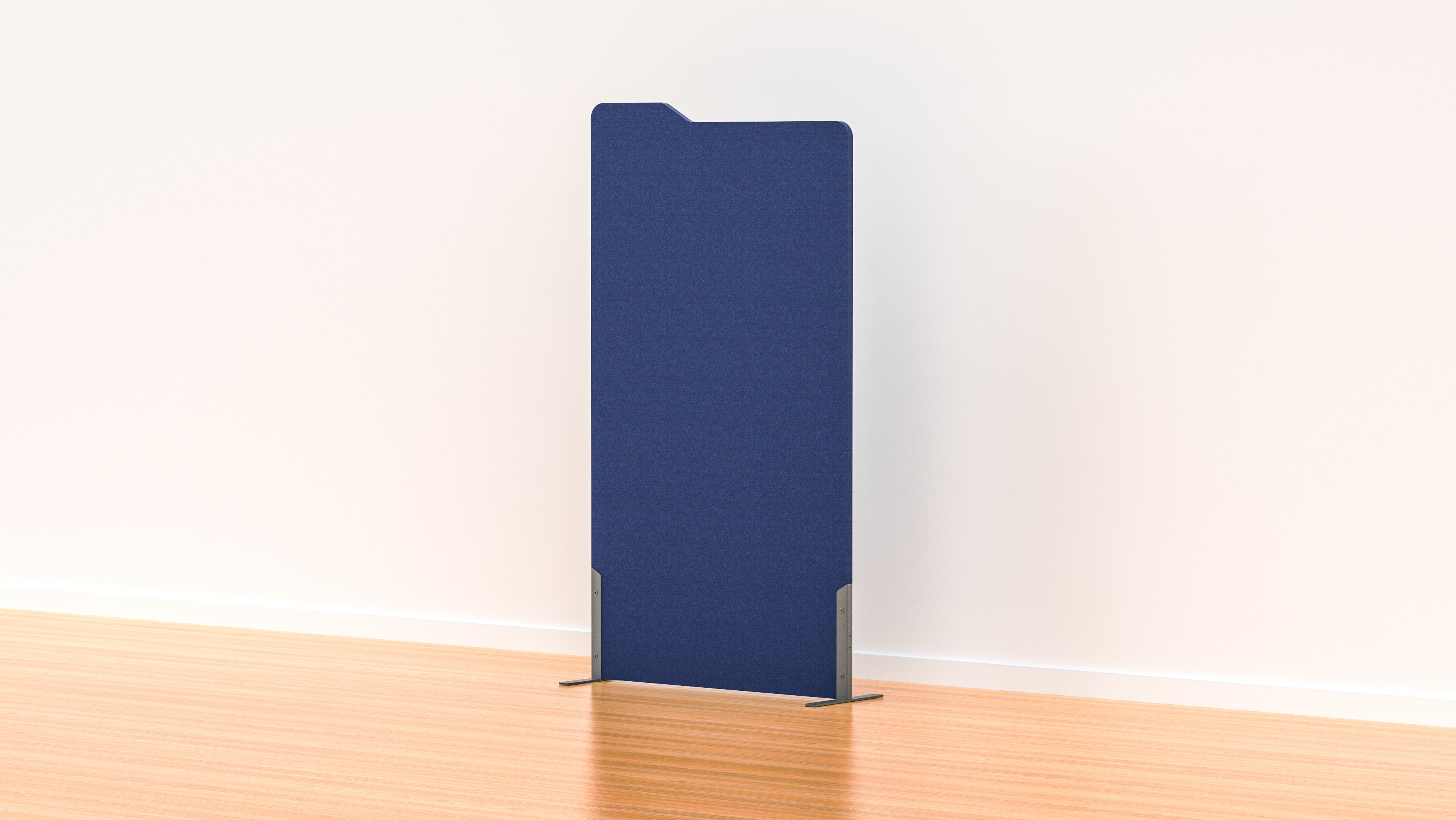 Acoustic Freestanding Partition Milford 1000x1800mm (1 Panel) with 2 Feet - Soundproof Room Divider for Office, Home, or Studio Privacy