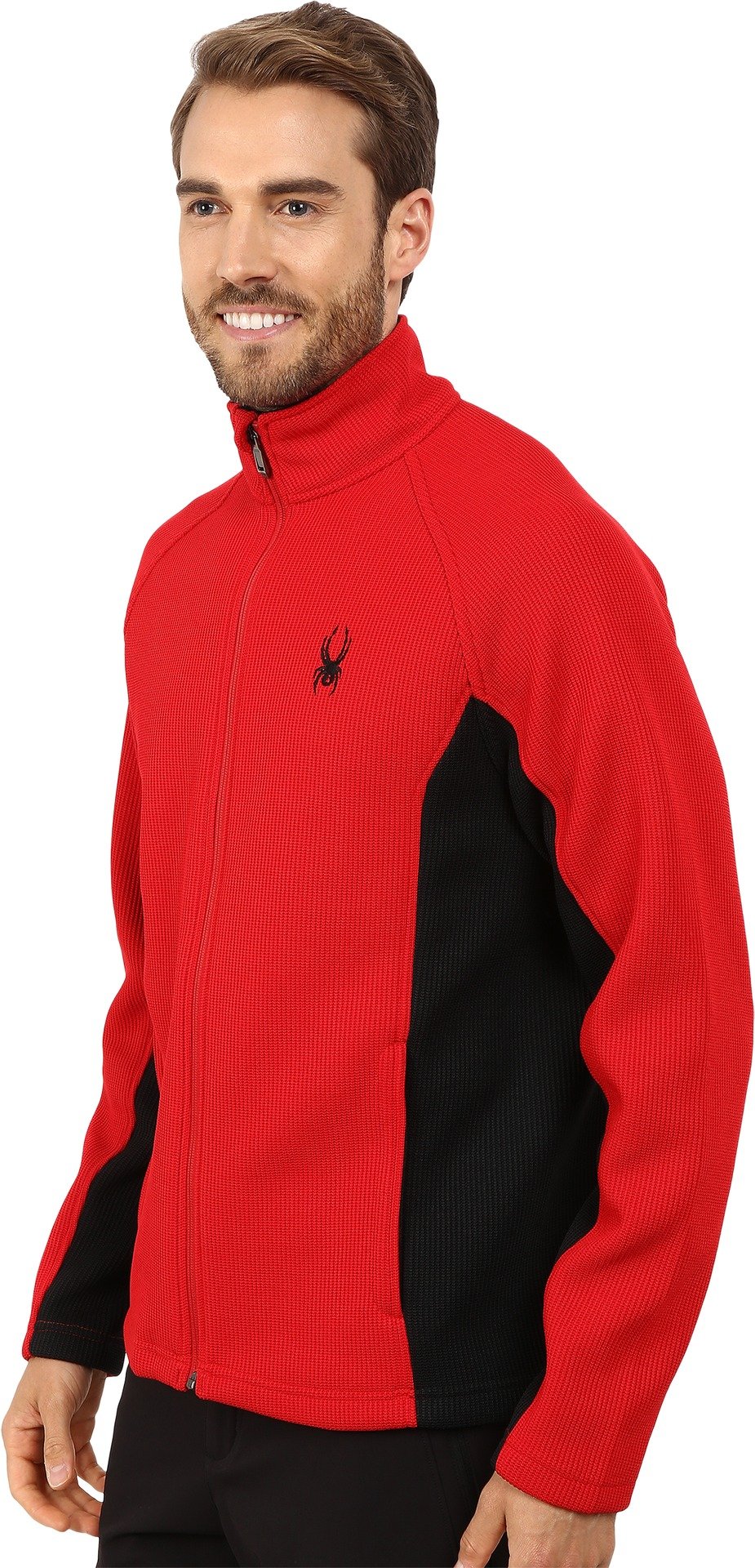 Spyder Men's M Constant Full Zip Mid Weight Stryke Fleece Jacket - Warm & Comfortable for Outdoor Activities, Hiking, and Winter Sports