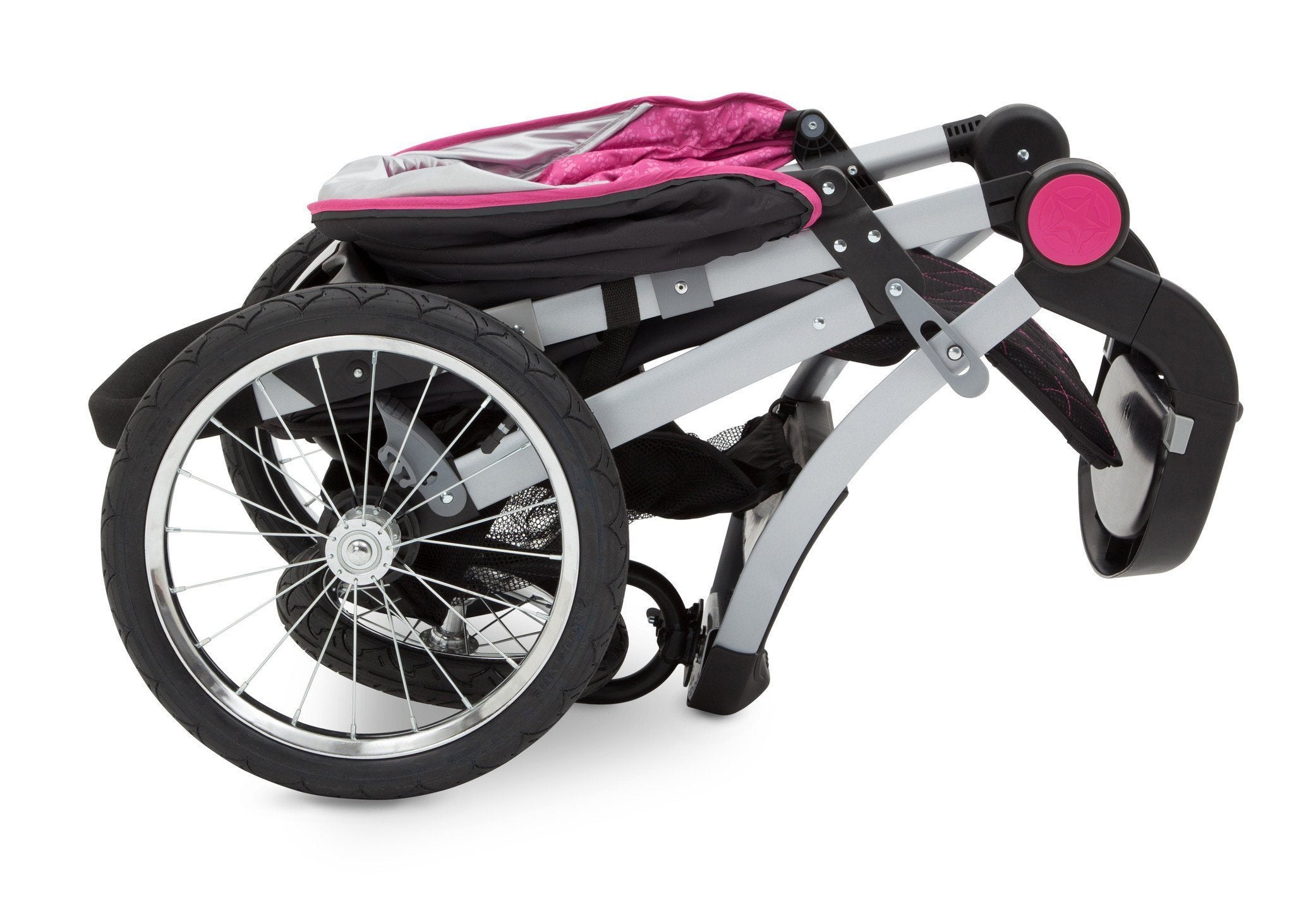 J is for Jeep® Brand All-Terrain Jogging Stroller for Cross-Country Running - Perfect for Outdoor Adventures, Trail Jogging & Family Walks