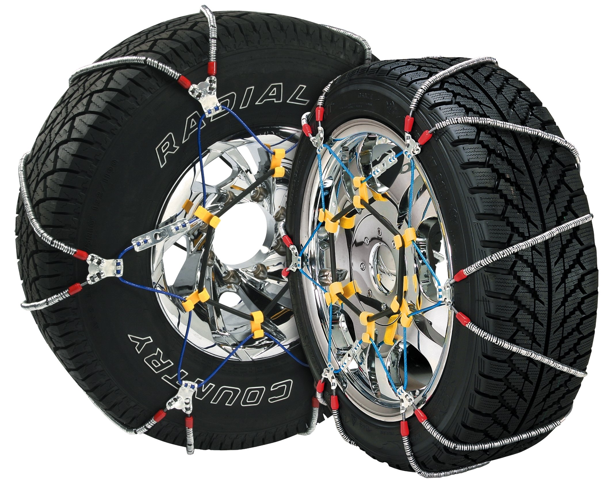 SCC Security Chain Traction Chain - SZ115 for Snow & Ice - Heavy Duty Tire Chains for Trucks, SUVs & Winter Driving Safety