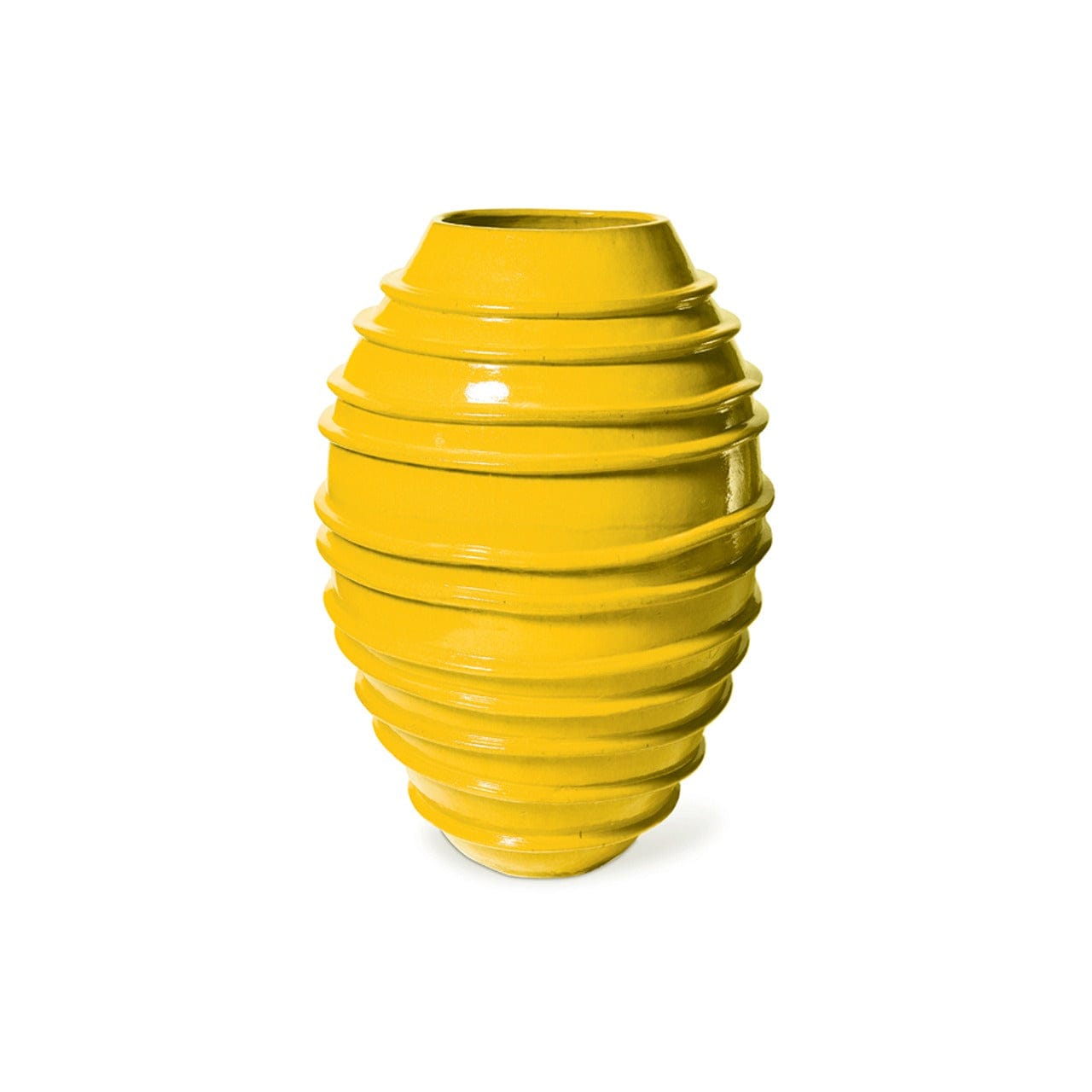 Handmade Ceramic Helter Skelter Vase - Unique Modern Home Decor for Living Room, Dining Table & Wedding Centerpieces
