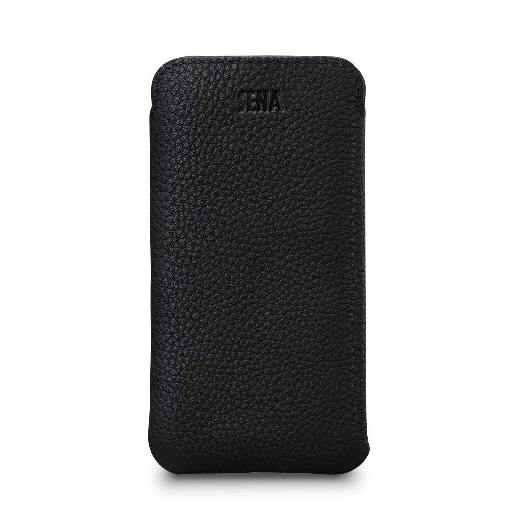 UltraSlim Classic Leather Case for iPhone 11 Pro Max & iPhone Xs Max - Premium Black Protective Sleeve | Perfect for Work, Travel & Everyday Use