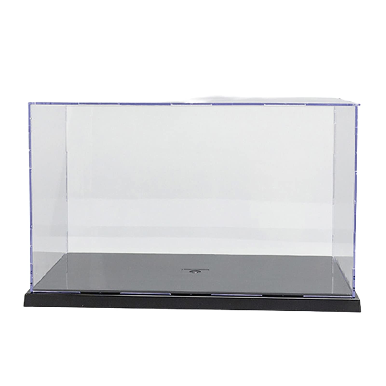 ZTGD Clear Acrylic Display Case - No Burr Premium Collection Showcase for Action Figures & Collectibles | Perfect for Desktop, Shelf, or Countertop Display
