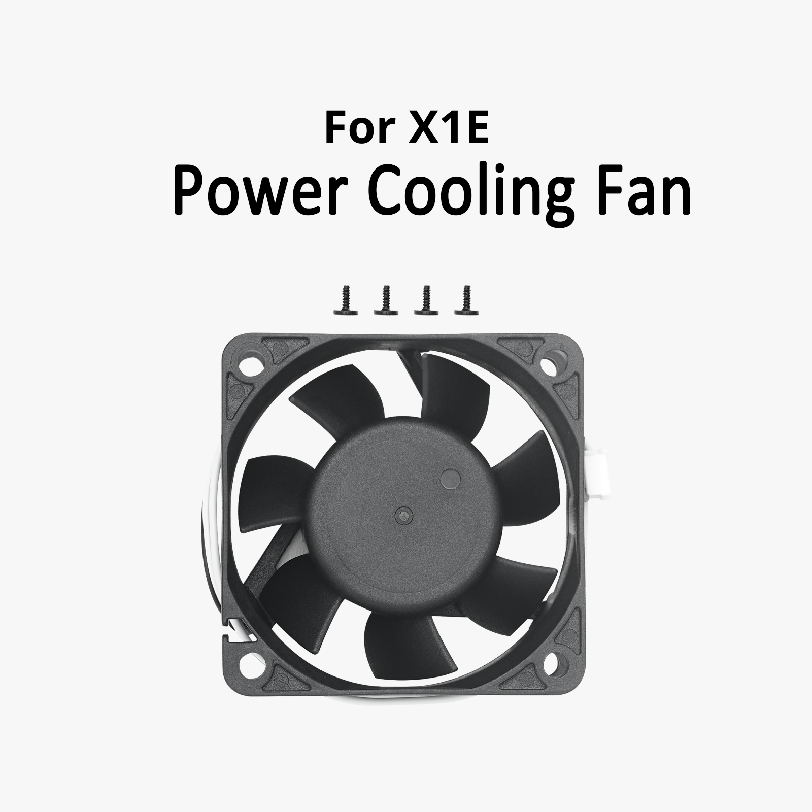 Bambu Lab X1E High-Performance Power Cooling Fan - Fast Cooling for 3D Printers, Electronics & PC Gaming Rigs - Perfect for Overclocking & Heat Dissipation