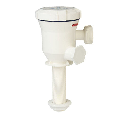 Attwood Tsunami MK2 T800 12V Straight Inlet Aerator Pump - High Performance Boat Oxygenation System for Livewells, Bait Tanks & Fish Storage - Perfect for Fishing Boats, Yachts & Marine Applications