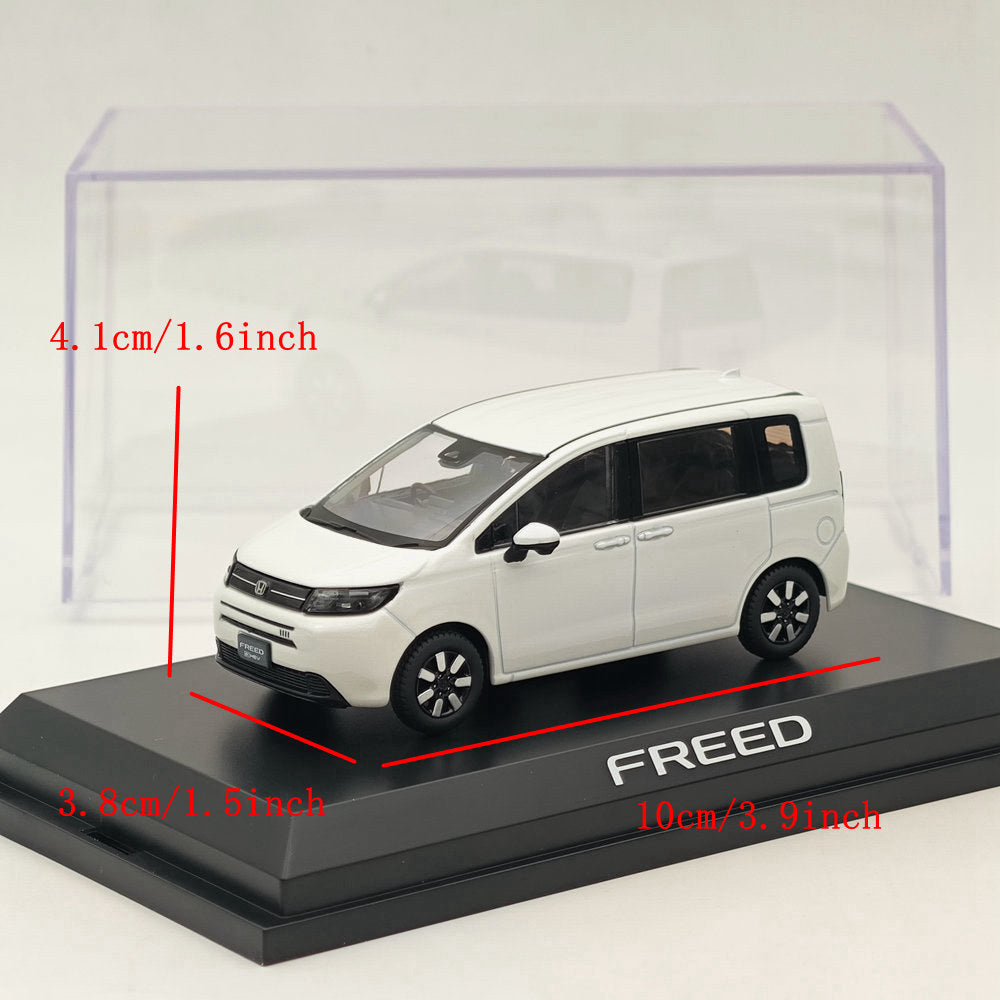 1/43 Scale Honda FREED Platinum White Pearl Diecast Model Car - Hobby Japan HJ431009WP - Collectible Miniature Vehicle for Display & Gifts