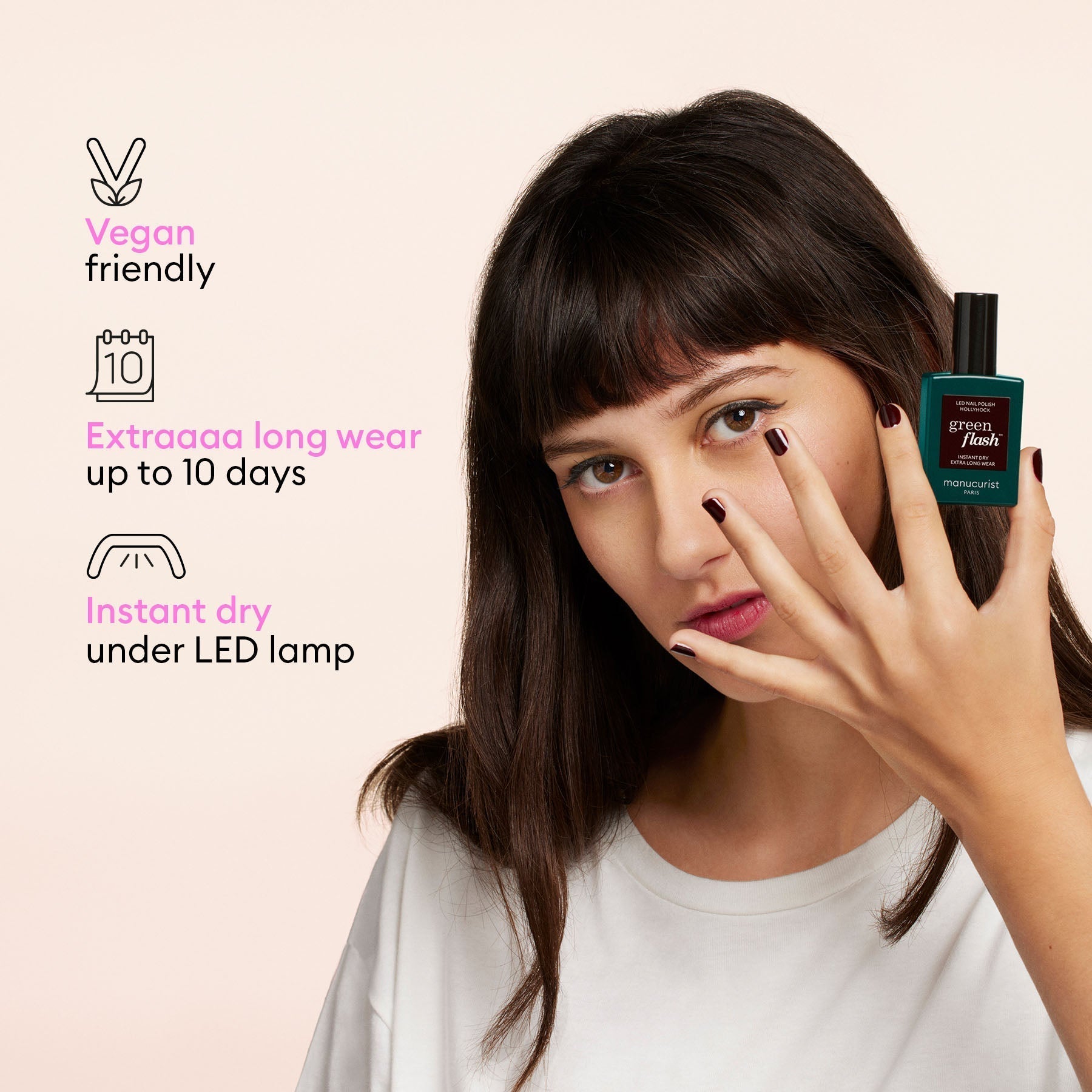 Professional LED Nail Polish Starter Kit with Gel Polish - At-Home Manicure & Pedicure Set for Holidays, Parties & Special Occasions