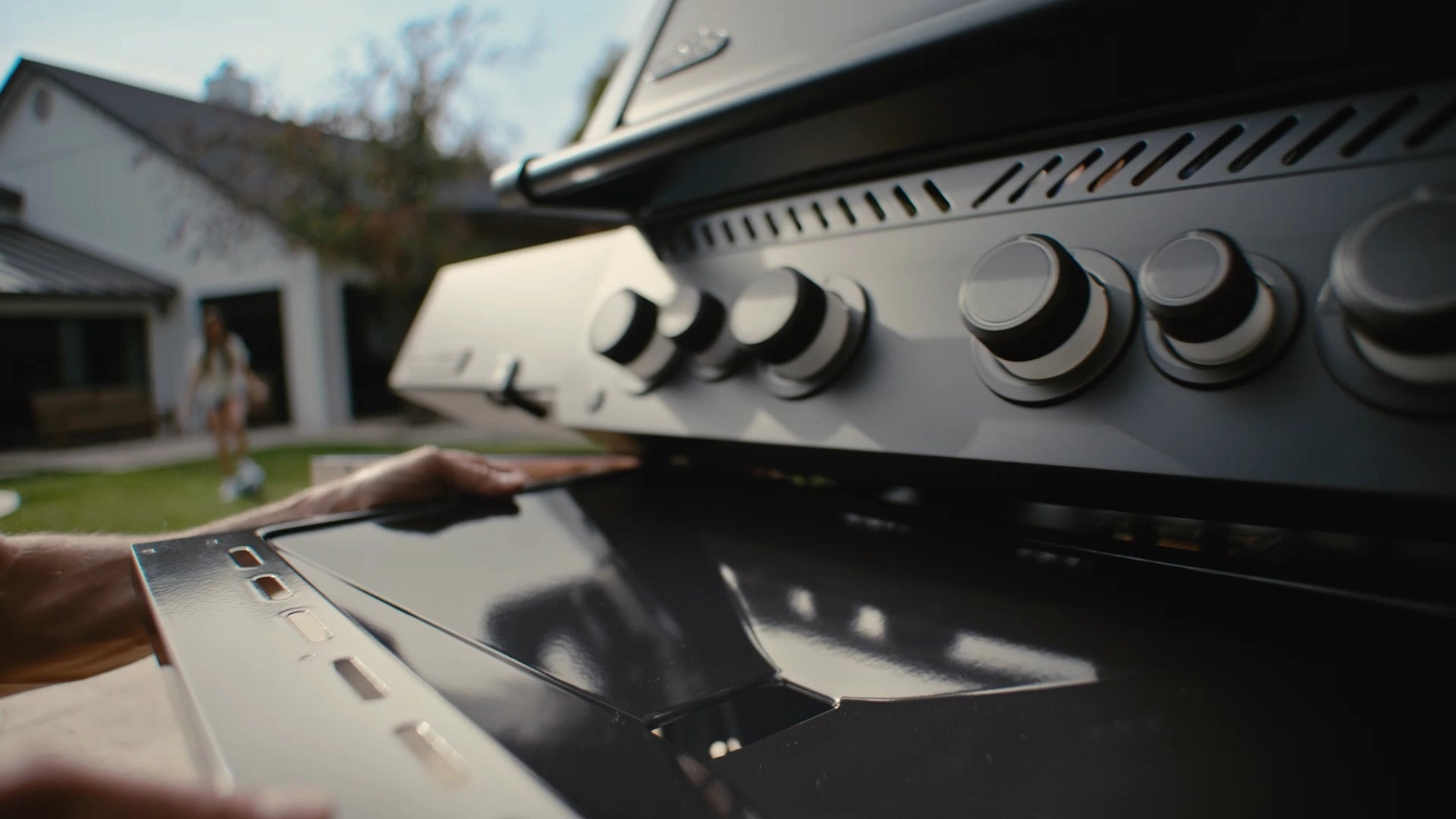 Napoleon Phantom Prestige® 500 RSIB Smart Gas Grill with Infrared Side & Rear Burners - Perfect for Outdoor Cooking, Backyard BBQs, and Patio Entertaining