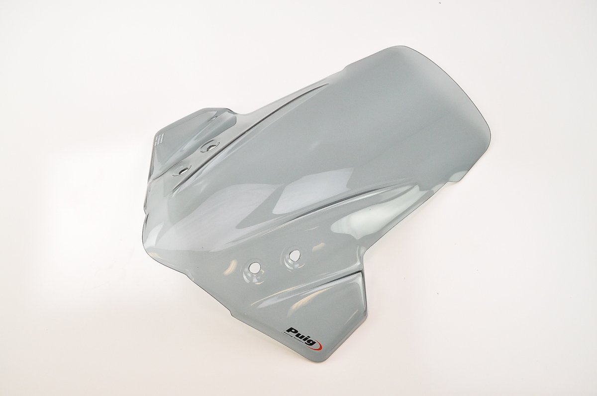 PUIG Touring Windscreen - Clear 5992H Motorcycle Windshield for Harley, Honda, Yamaha - High-Quality Protection for Long Rides & Highway Cruising