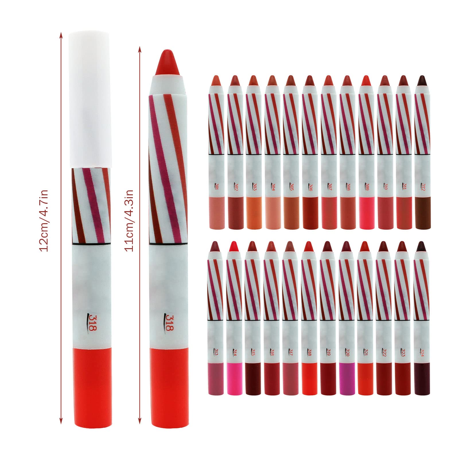2-Piece Cheek Plumper & Velvet Silk Lip Gloss Set - Long Lasting Lip Liner Pencil & Lip Tint Makeup Kit for Beginners | Perfect for Date Night, Parties & Everyday Glam