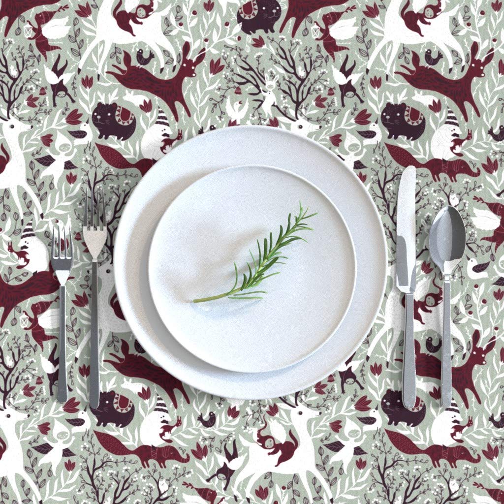 Custom Christmas Angels Elves Magic Tablecloth - 70