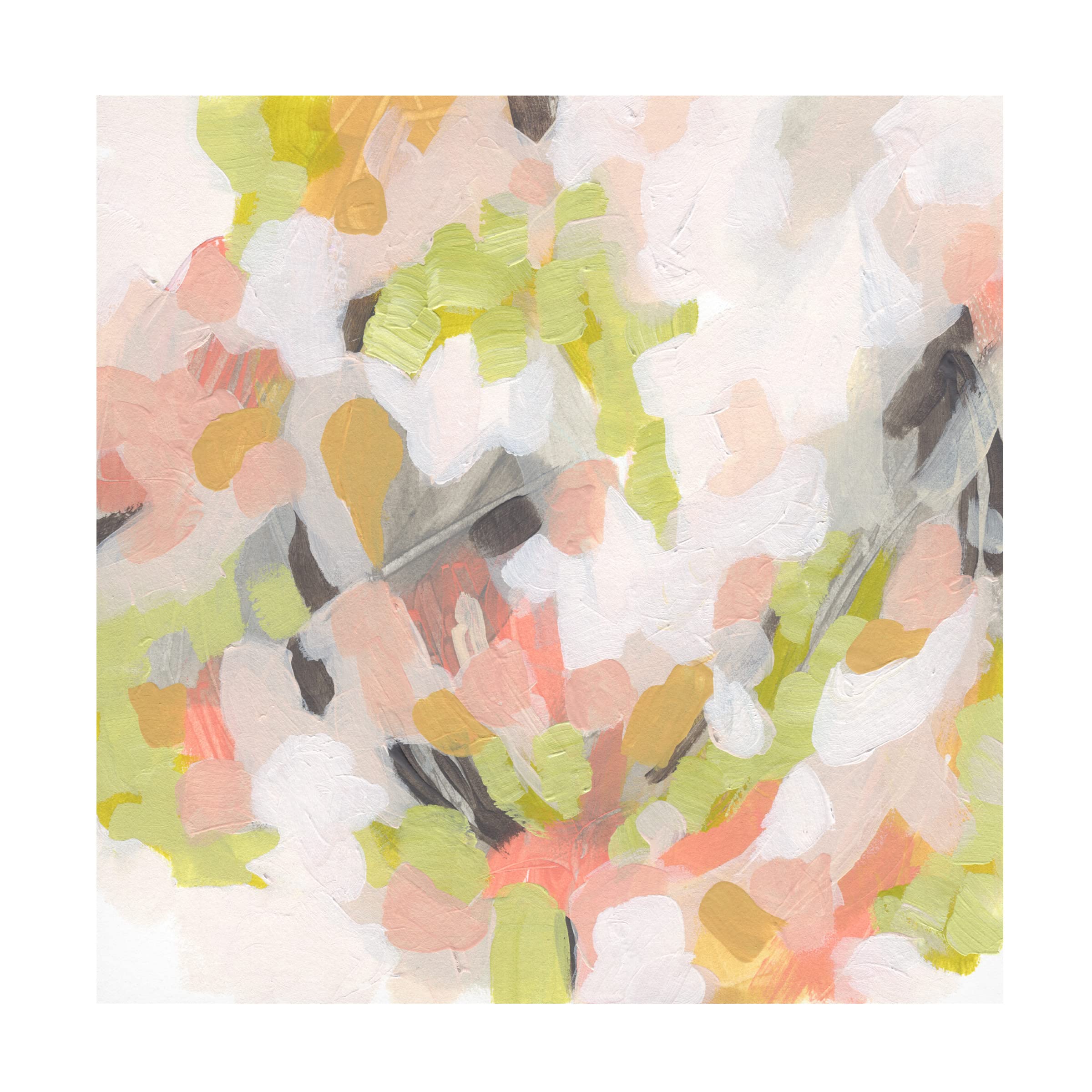 Trademark Fine Art 'Dogwood Prism III' Canvas Wall Art by June Erica Vess - Vibrant Floral Home Decor for Living Room, Bedroom & Office