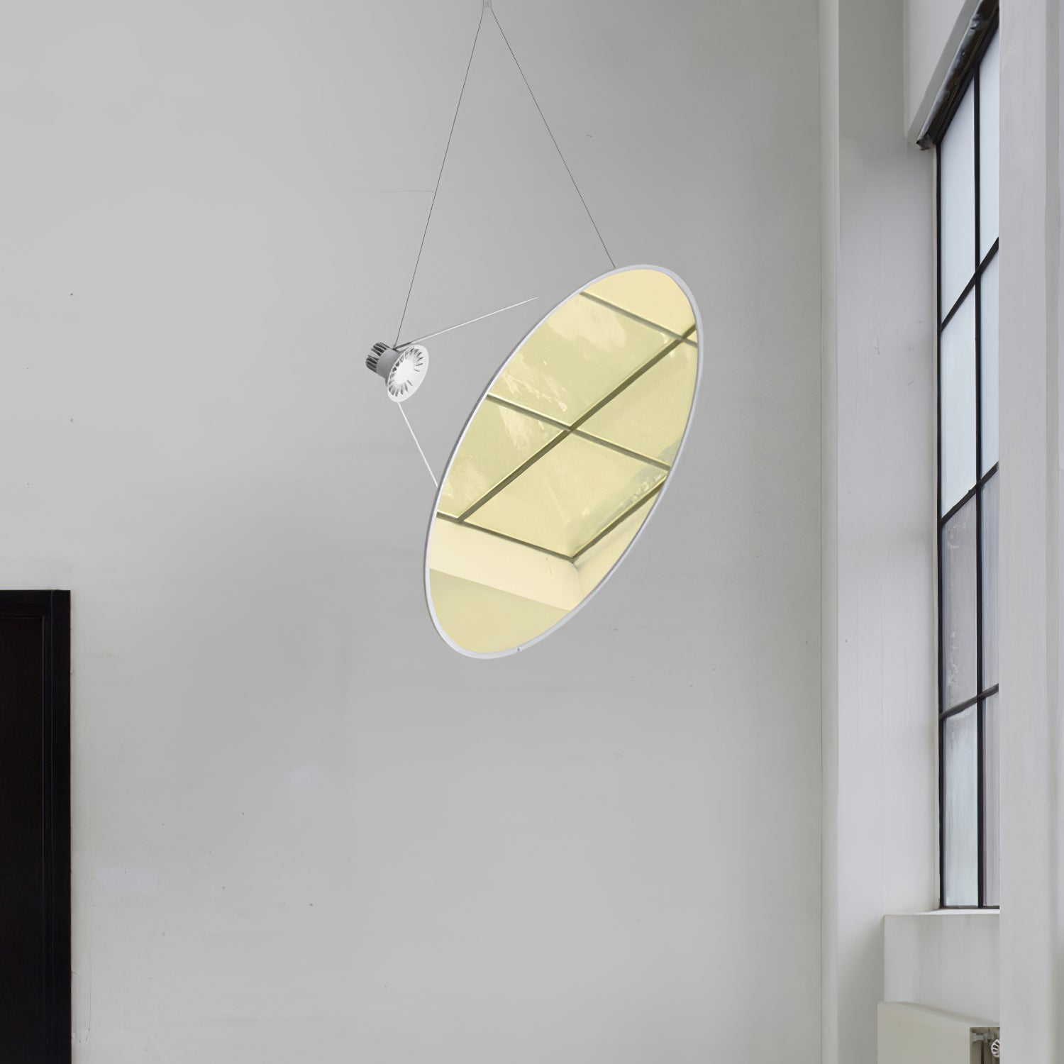 Amisol Modern Pendant Lamp - Stylish Hanging Light Fixture for Kitchen Island, Dining Room, Living Room & Bedroom Decor