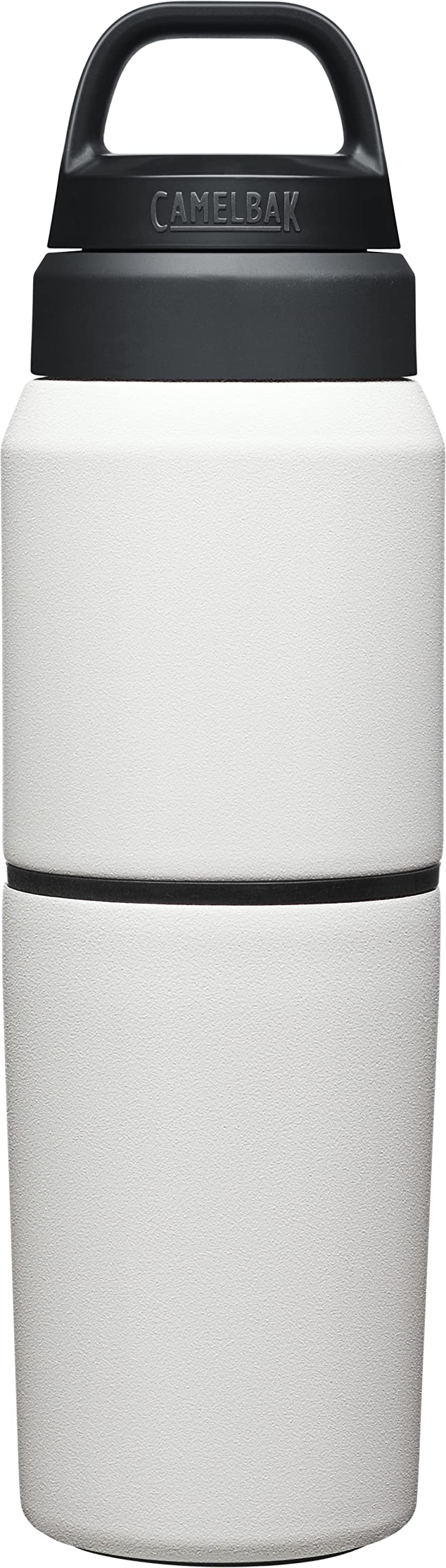 CamelBak MultiBev Insulated Stainless Steel Water Bottle & Travel Cup - Leak Proof, 20oz, Double Wall Vacuum - Perfect for Hiking, Gym & Office Use