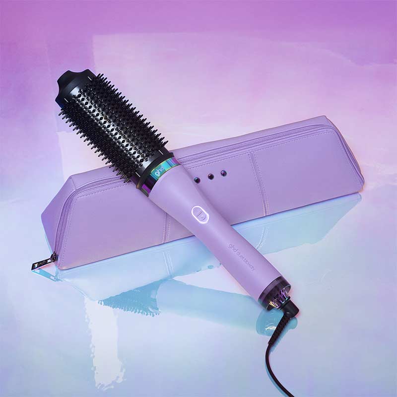 ghd Futurescape Limited Edition Duet Blow Dryer Brush in Galactic Lilac - Professional Hair Styler for Smoothing & Volumizing - Perfect for Home & Salon Use