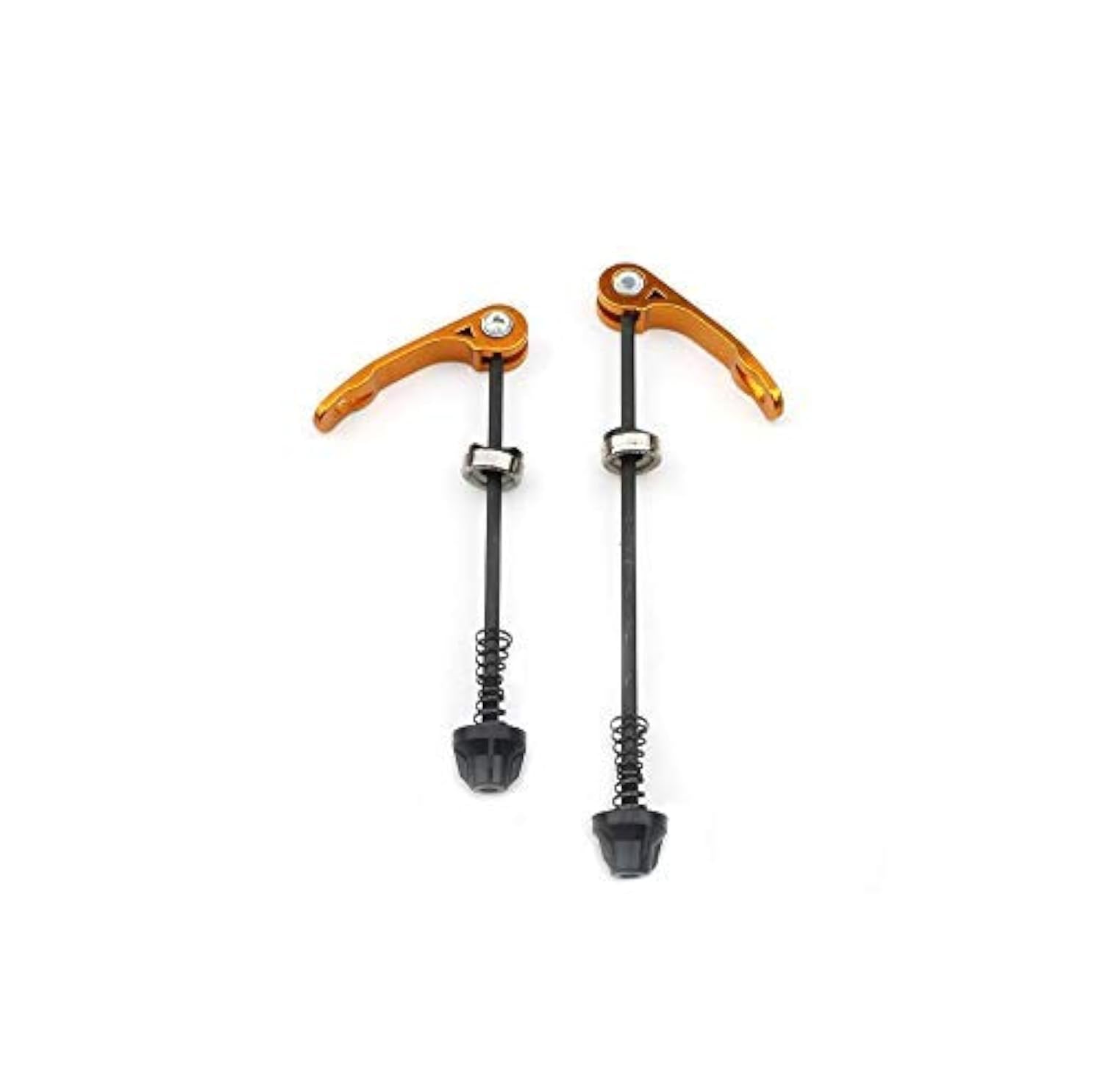 Quick Release Bike Skewer for Mountain, Road & City Bikes - 145mm/185mm Black Axle - Secure Wheel Fastening for Commuting, Trail Riding & Urban Cycling