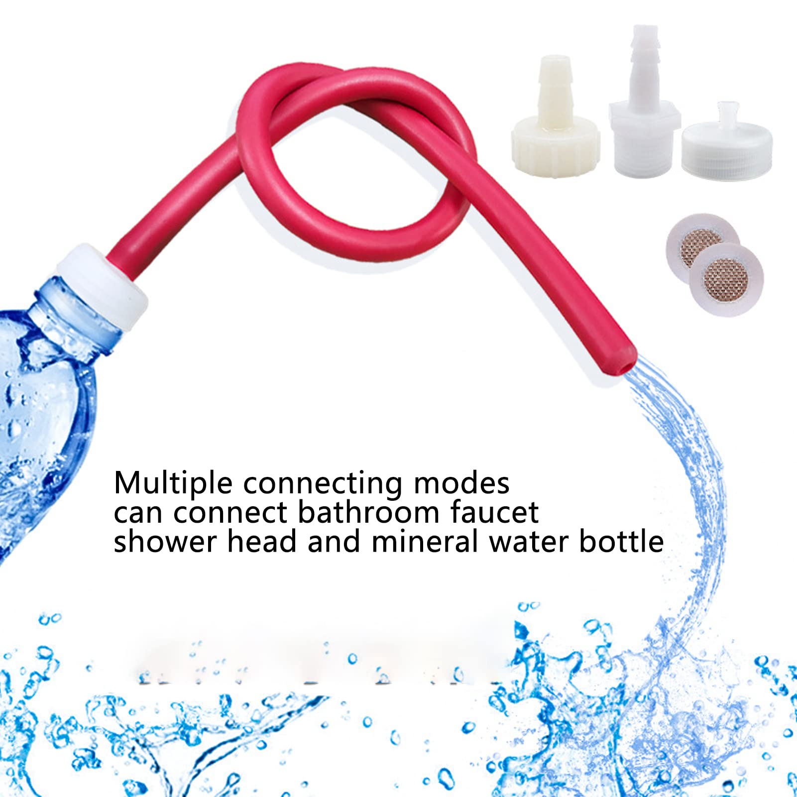 Alvinlite Enema Hose Kit - Silicone Nozzle for Colon Cleansing & Coffee Enema at Home