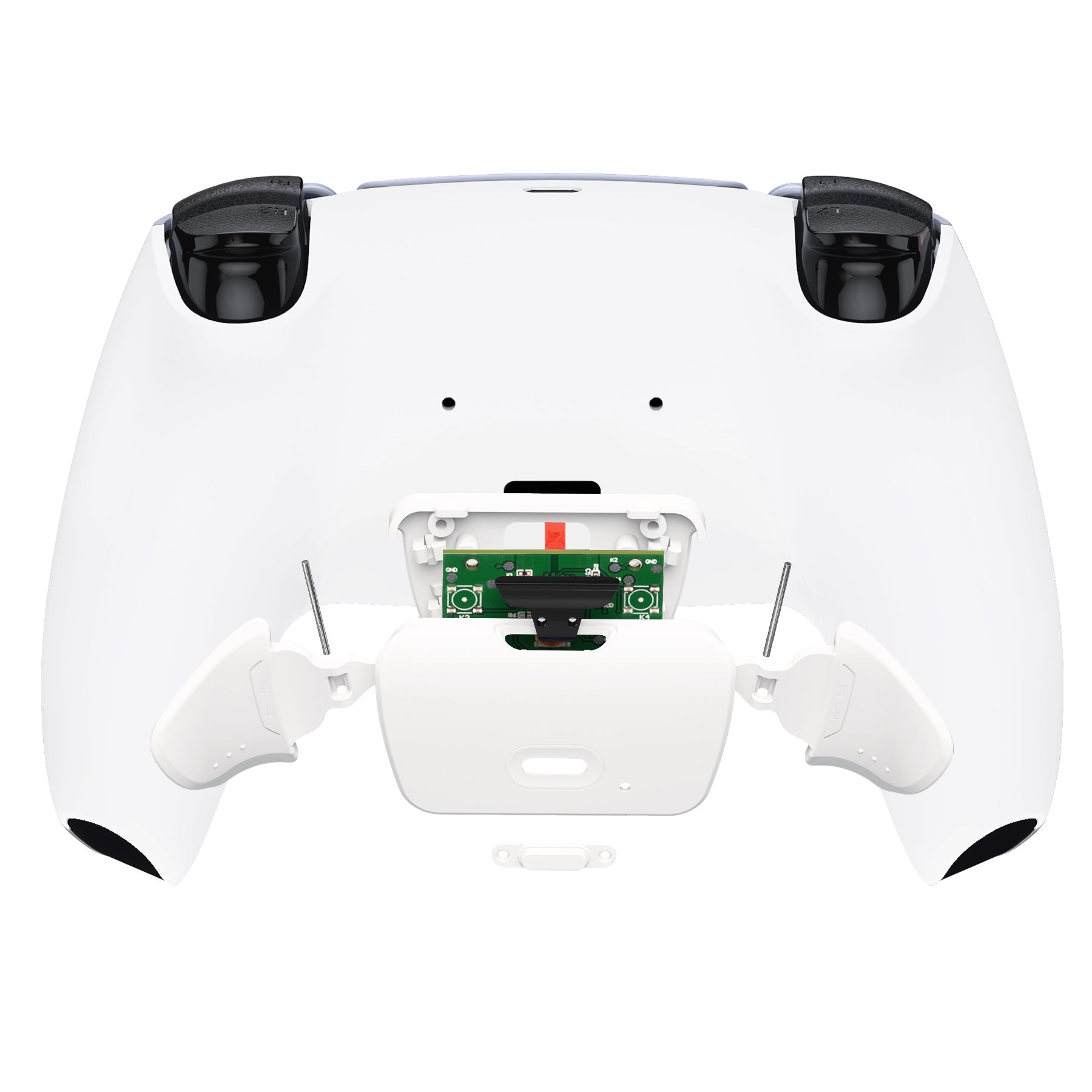 eXtremeRate Remappable Rise 2.0 Remap Kit for PS5 Controller BDM-010 & BDM-020 - White | Customizable Back Buttons for Gaming | Perfect for FPS, RPG & Competitive Play