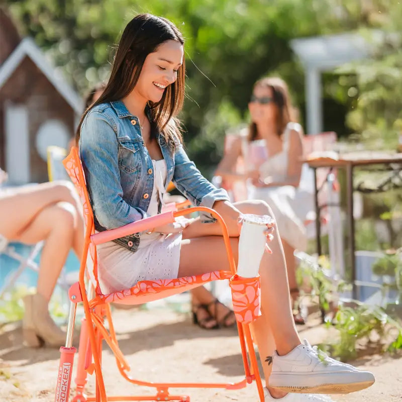 Freestyle Rocker™ - Portable and Adjustable Rocking Chair for Outdoor, Camping, and Relaxation | Perfect for Backyard, Beach, and Travel Use