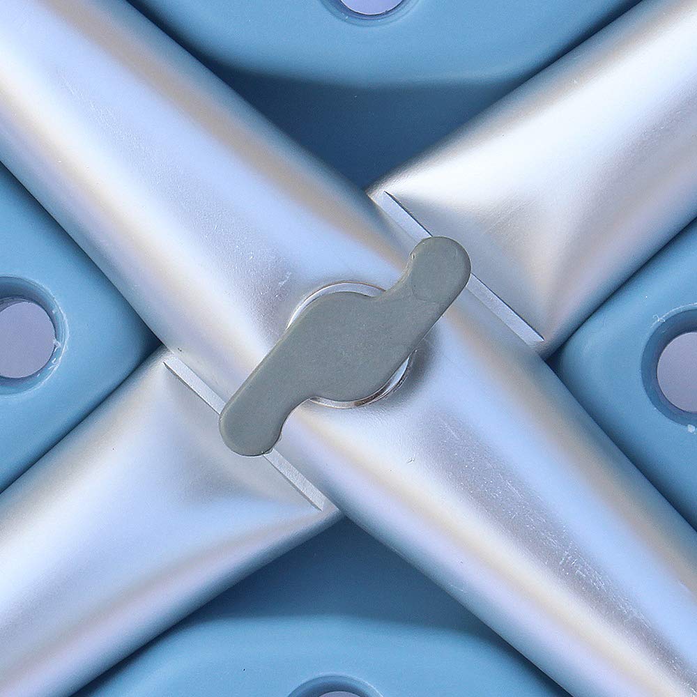 Adjustable Aluminum Alloy Shower Chair for Elderly & Seniors - Non-Slip Bath Seat with Handicap Safety Features (20.1