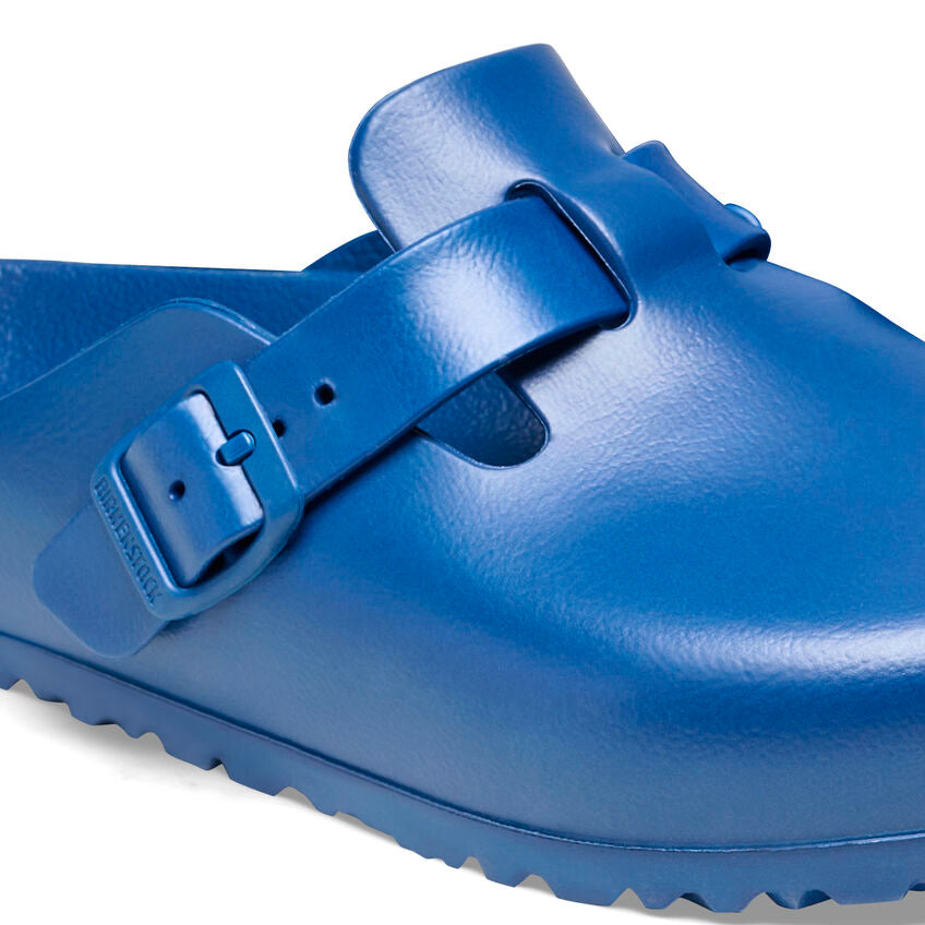 Birkenstock Boston Essentials EVA Clogs for Men & Women - Comfortable Slip-On Shoes in Navy Blue | Perfect for Home, Garden, and Casual Wear