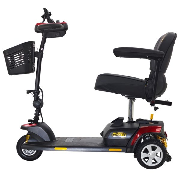 Golden Technologies Buzzaround XLS HD 3-Wheel Travel Mobility Scooter - Lightweight Folding Electric Scooter for Adults & Seniors - Perfect for Shopping, Travel & Outdoor Activities (Model GB121B SHZ)