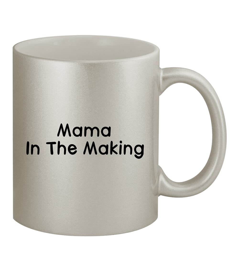 11oz Ceramic Silver Coffee Mug - Elegant & Durable for Home, Office, or Gifts - Perfect for Morning Brews & Tea Time