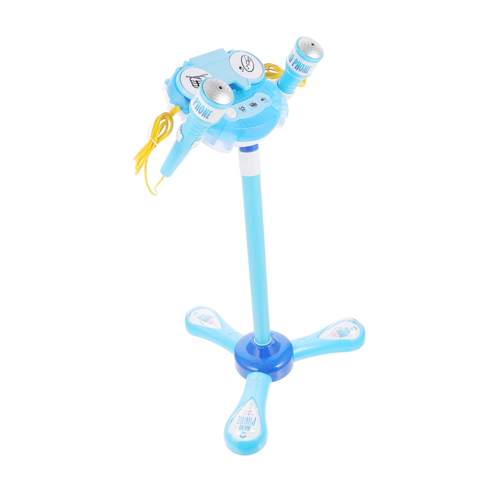 SAFIGLE Kids Karaoke Microphone - Wireless Bluetooth Toy Microphone for Children, Singing Microphone with LED Lights - Perfect for Birthday Gifts, Home Karaoke & Party Entertainment