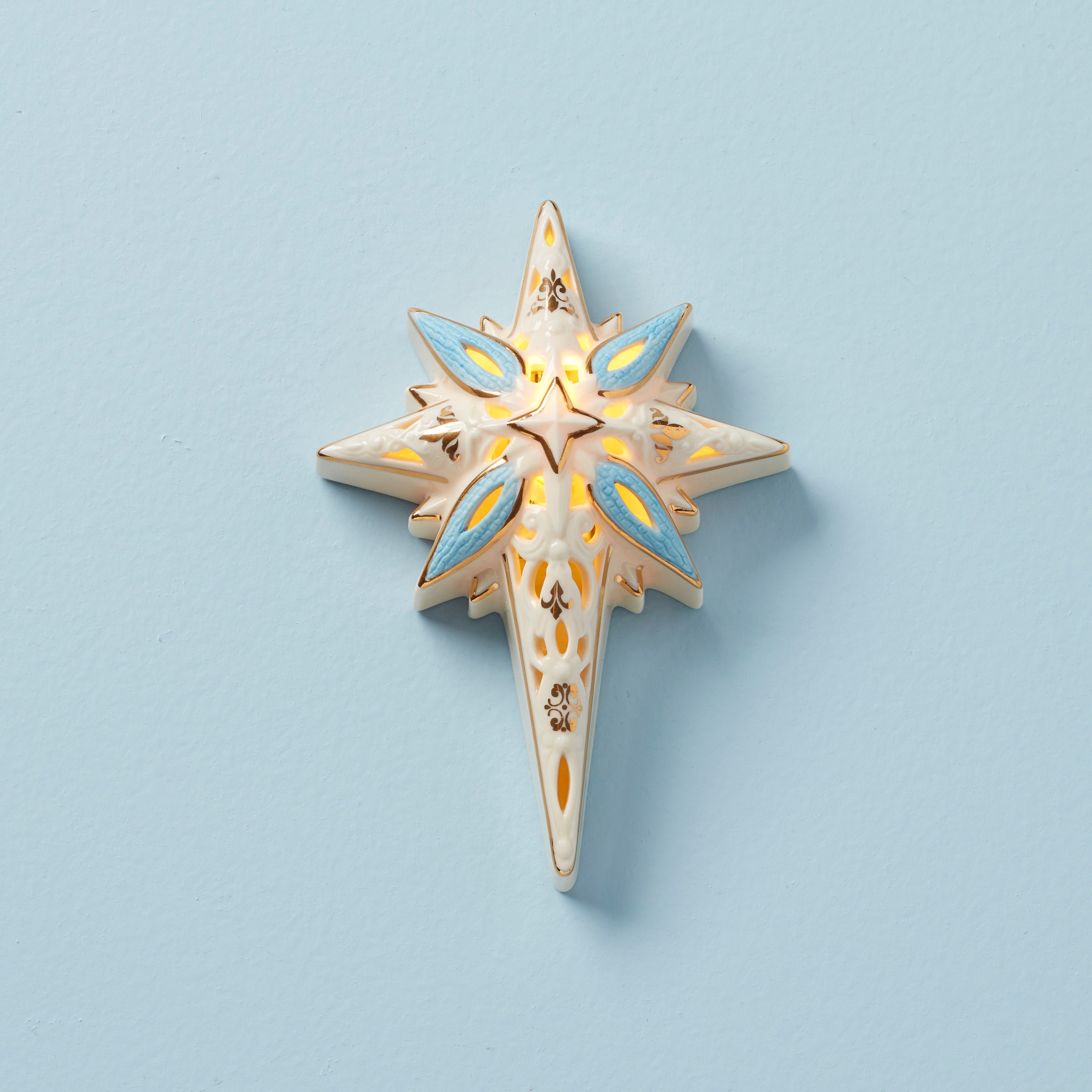 First Blessing LED Nativity Star - Christmas Decorations for Home, Church & Outdoor Holiday Displays