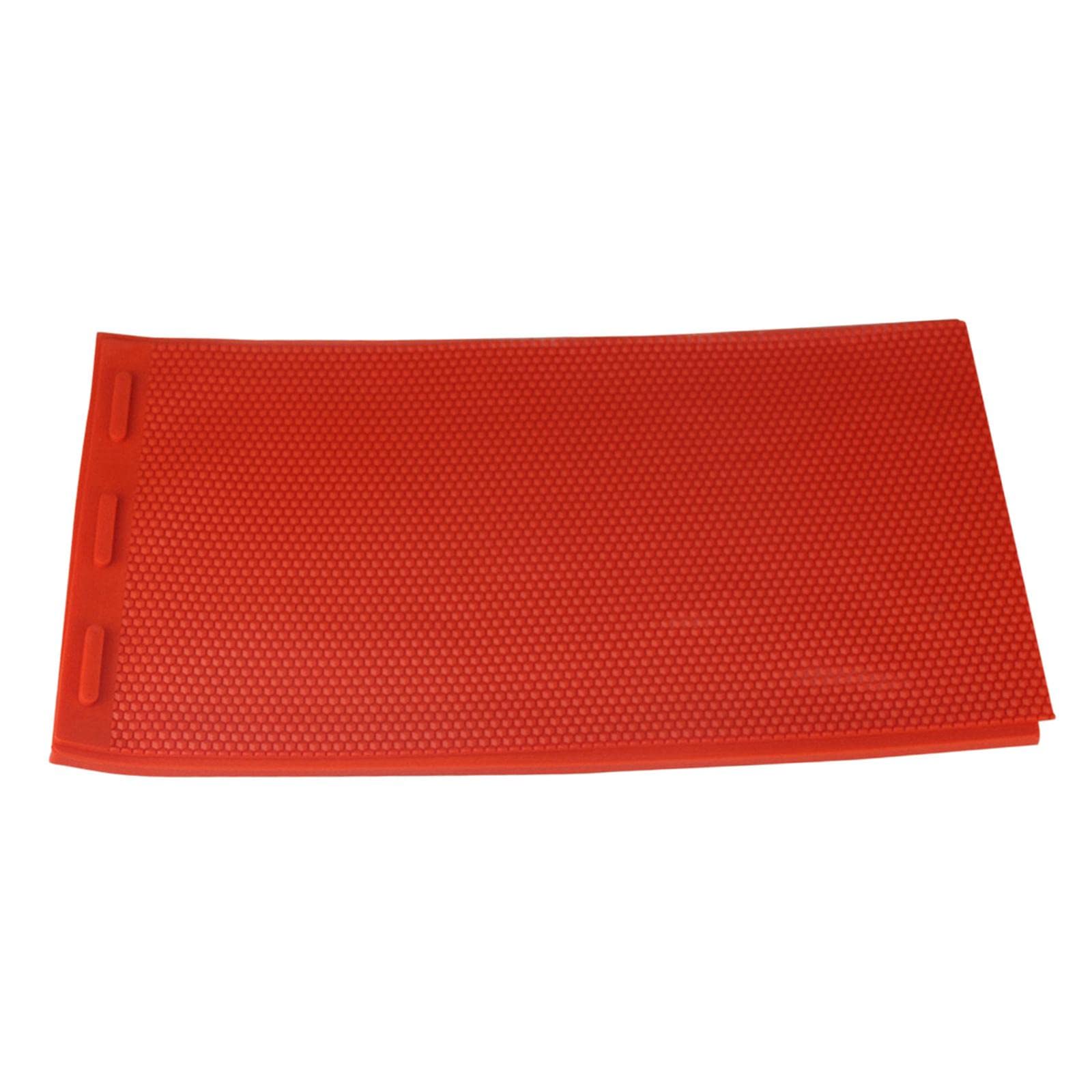 SAZ DEKOR Premium Honeycomb Beeswax Foundation Sheets - Convenient Beekeeping Supplies for Hive Frames (Orange) - Ideal for DIY Beekeepers & Honey Production