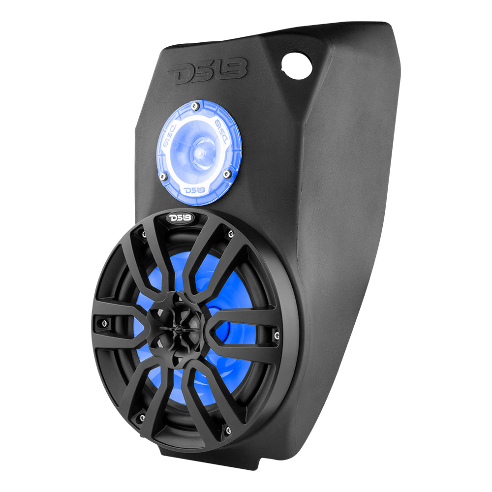 Polaris Slingshot Waterfall Center Console 1 X 8 Enclosure with NXL 8/BK and PRO TW1L | Compatible with 2015-2019 Models | Perfect for Off-Road Adventures and Custom Upgrades