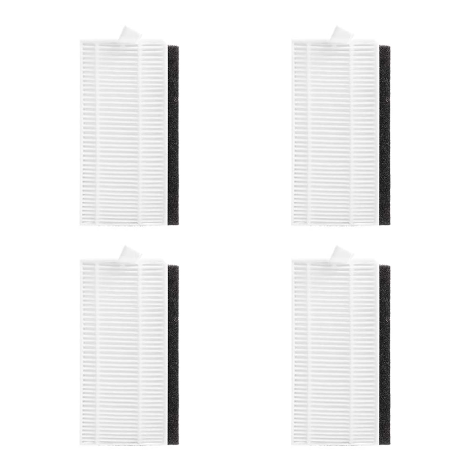 HEPA Filters Replacement for AIRROBO P20 Robot Vacuum - 4 Pack Spare Parts Accessories | Compatible with Robot Vacuum Cleaner | Perfect for Home Cleaning & Pet Hair Removal