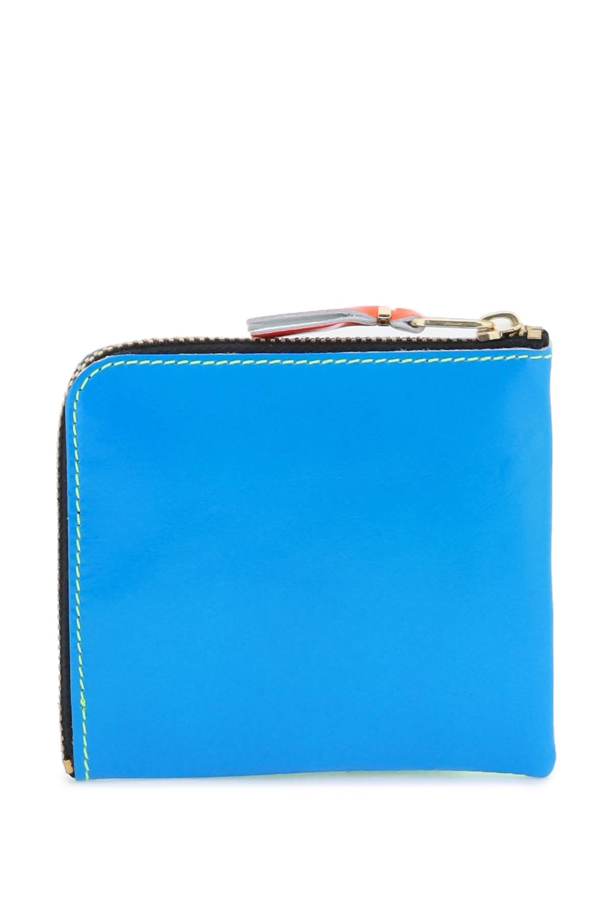 Comme des Garcons Super Fluo Flat Wallet - Stylish Slim Card Holder for Men & Women | Perfect for Everyday Use, Travel & Minimalist Lifestyle