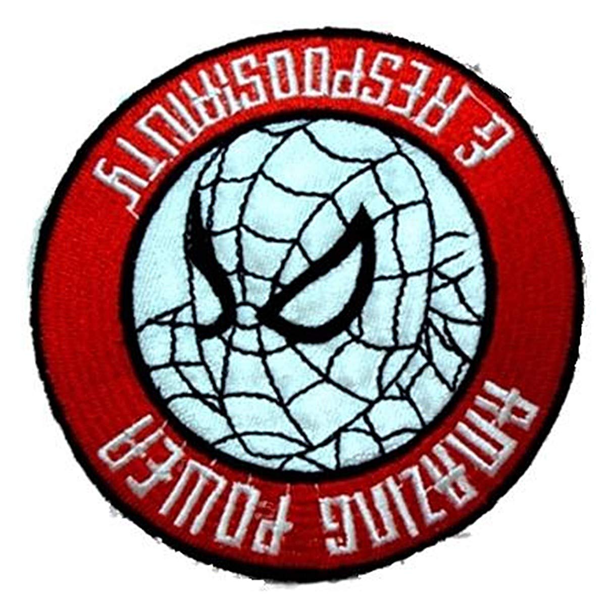 Superhero Spider Embroidered 3