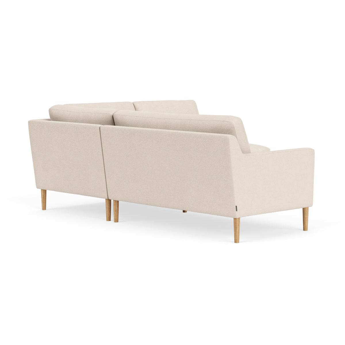 Astha Fabric Right Corner Sofa - Modern L-Shaped Sectional Couch for Living Room, Home Theater & Small Spaces | Comfortable & Stylish Lounge Furniture
