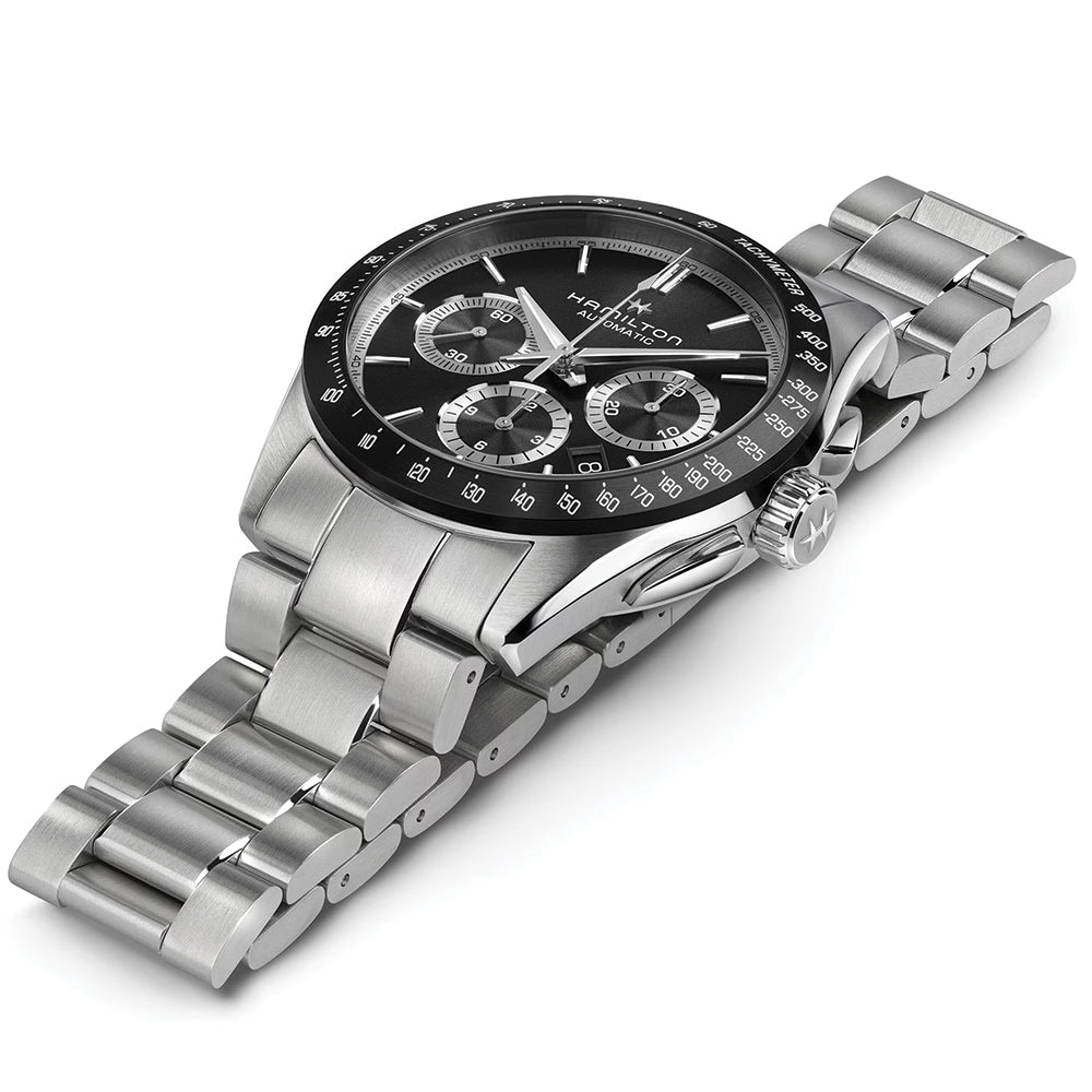 Jazzmaster Performer Chronograph 42mm Black Dial Men's Watch - Stylish Dress & Casual Timepiece for Business, Date Night & Everyday Wear