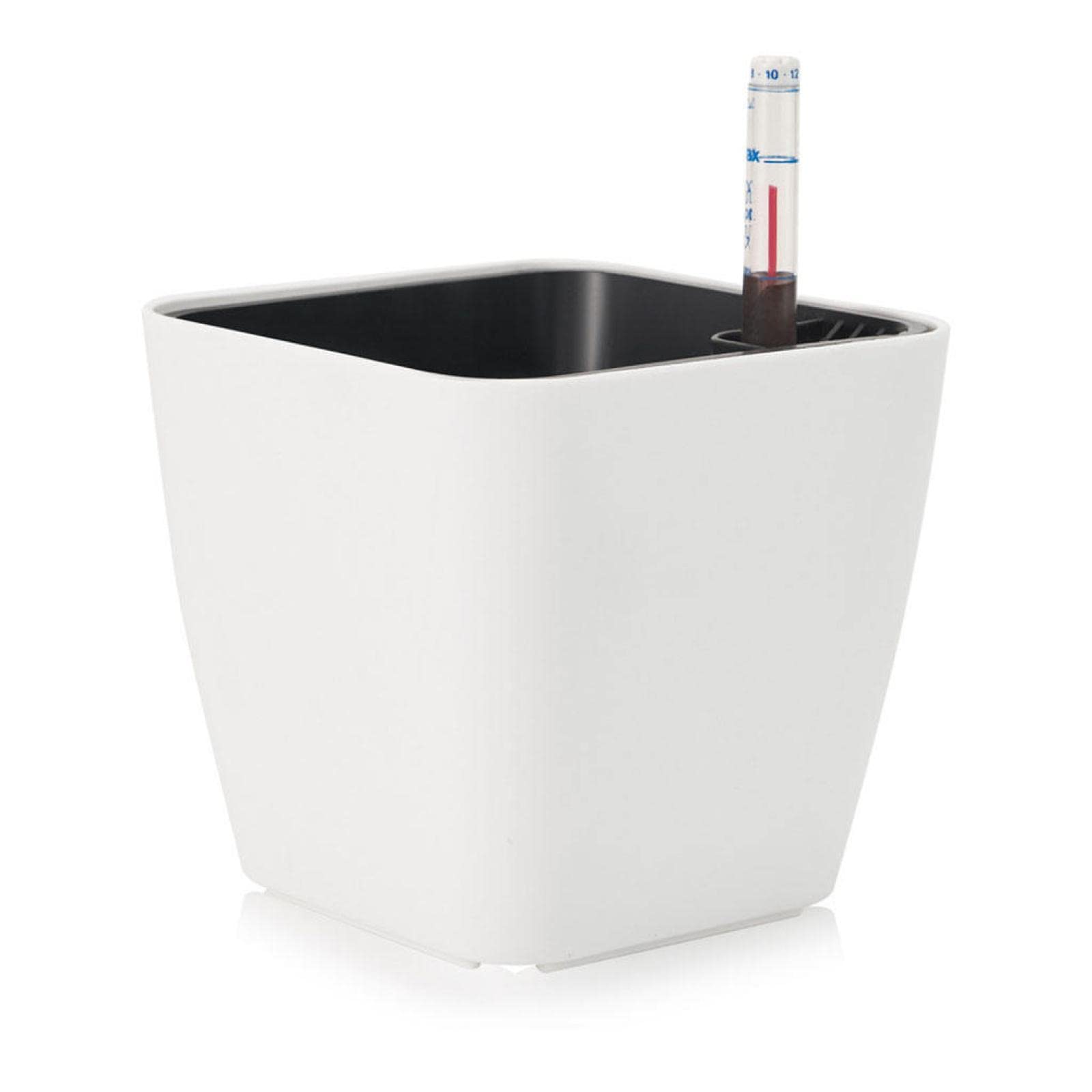 Self Watering Plant Pots for Indoor Plants - Automatic Water Absorbing Flower Pot with Water Level Indicator - Perfect for Home, Office, and Lazy Gardeners