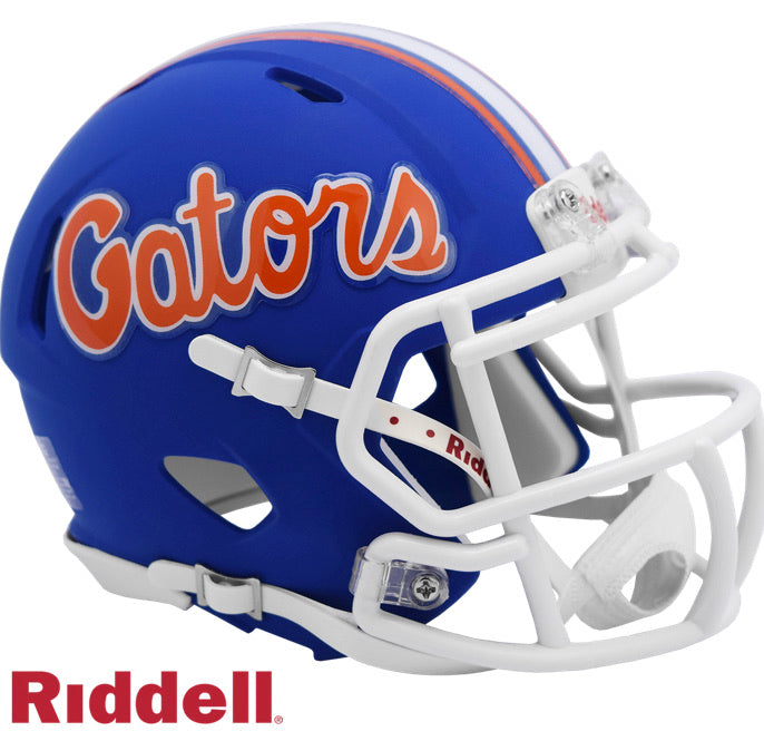 Florida Gators Riddell Speed Mini Helmet - Authentic NCAA Collectible Football Helmet Replica for Fans, Display & Memorabilia Collection