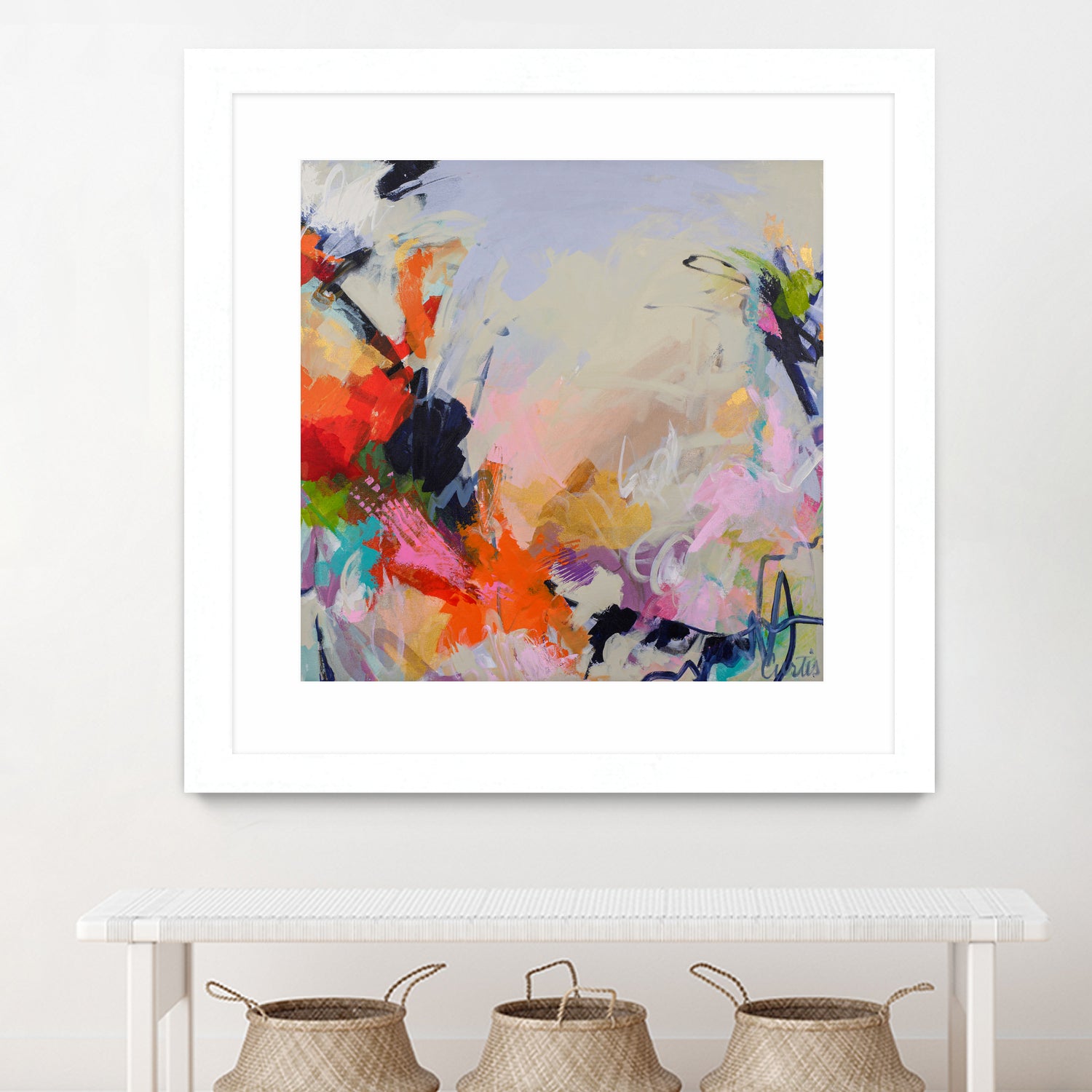 Abstract Forms Wall Art - Modern Geometric Canvas Prints for Home & Office Decor - Perfect for Living Room, Bedroom, or Workspace