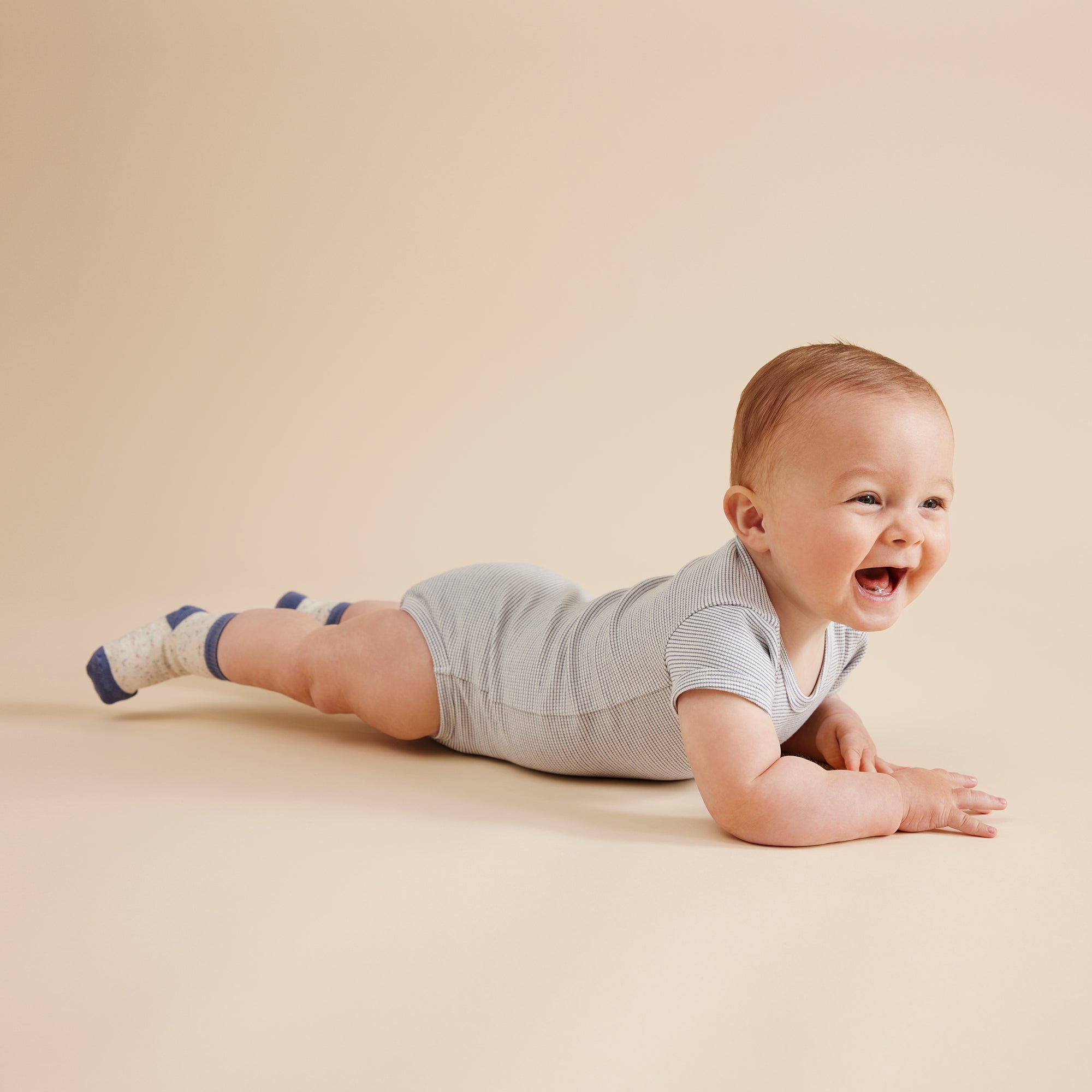 3 Pack Soft Baby Socks for Boys & Girls - Non-Slip Cotton Infant Socks (0-24 Months) - Perfect for Daily Wear, Playtime & Photo Shoots