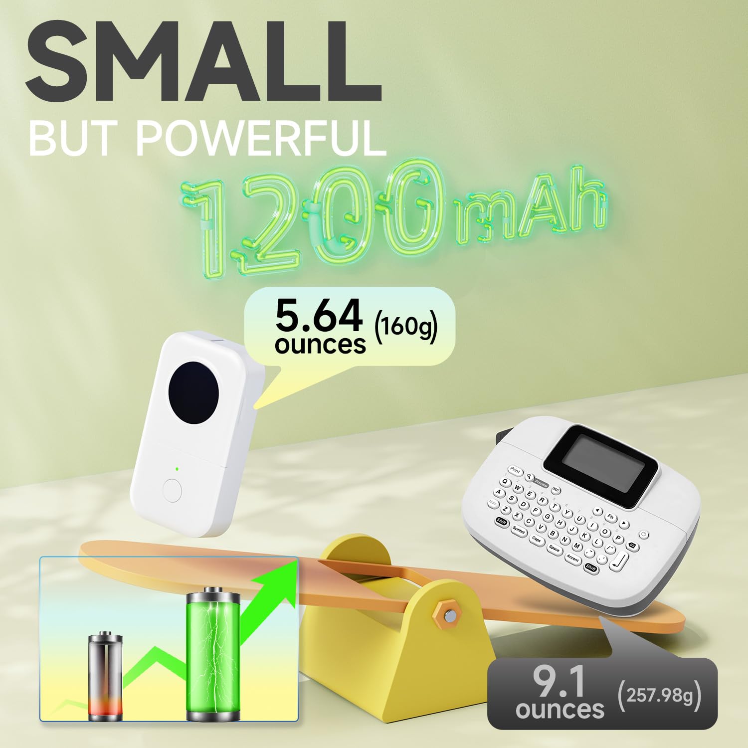 Phomemo D30 2025 Bluetooth Label Maker Machine - Portable Sticker Printer for Home, Office & School Organization - Compatible with Android & iOS - 12mm USB Rechargeable Labeler (White) - Perfect for Pantry Organization, File Labeling & Craft Projects