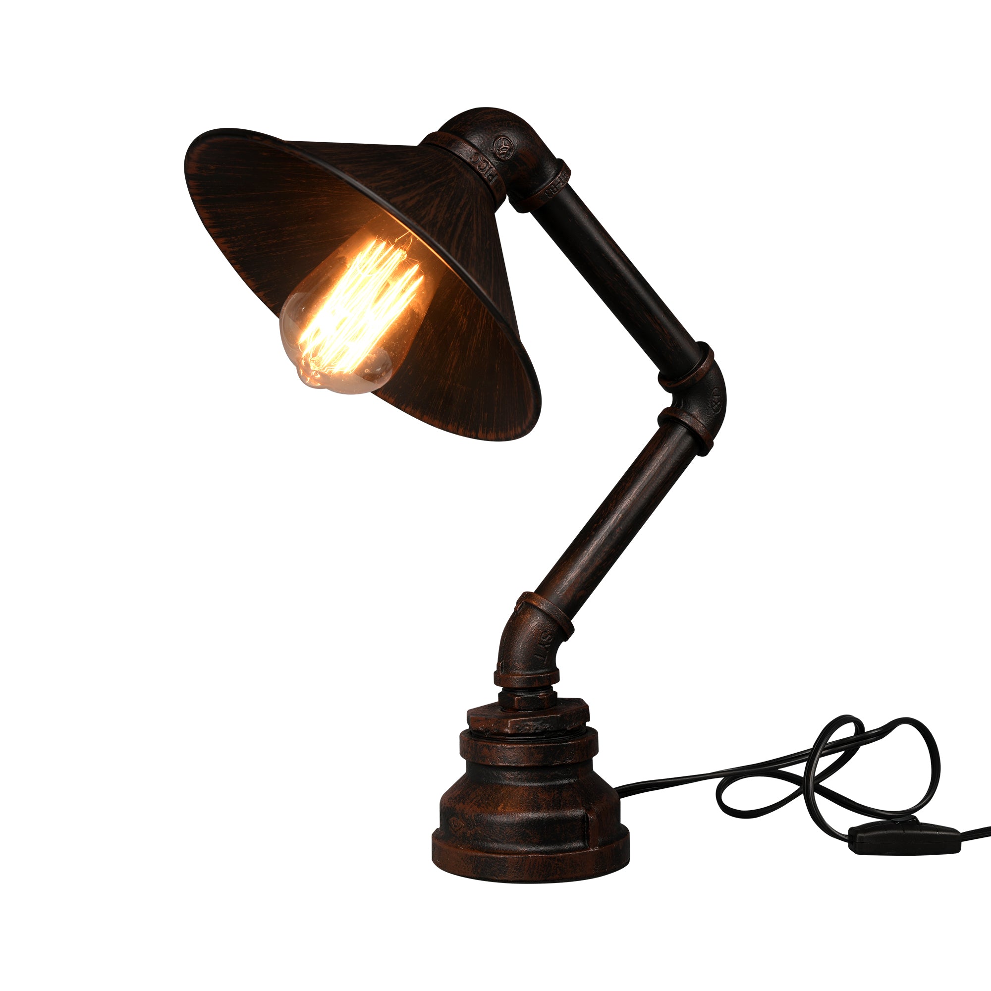 Lumina 15 Table Lamp - Modern LED Bedside Lamp with Touch Control, Dimmable Warm White Light for Bedroom, Living Room & Office Nightstand Lighting