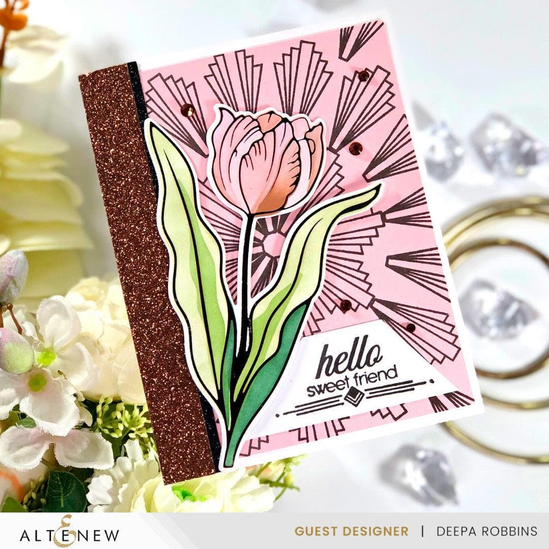Spark Joy: Blushing Tulip - Elegant Artificial Silk Flower Bouquet for Home Decor, Wedding Centerpieces & Spring Table Arrangements