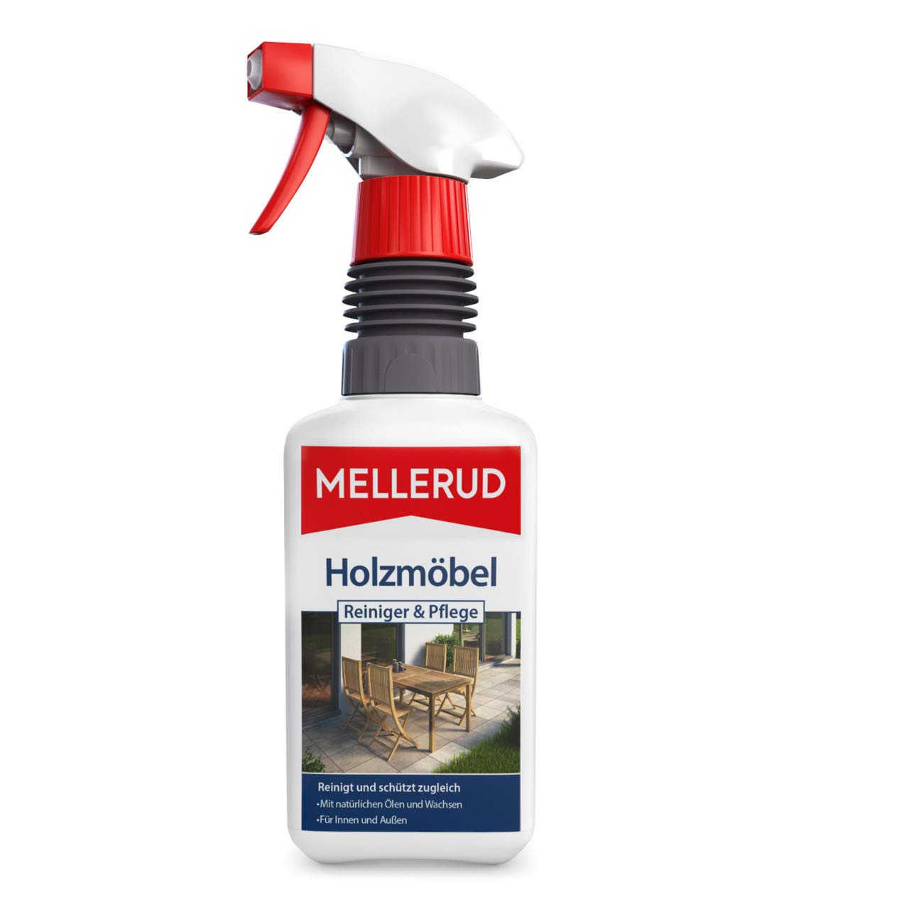 Holzmöbel Reiniger und Pflege - Wood Furniture Cleaner & Care Solution (0.5L) | Safe for Tables, Chairs & Antiques | Restores Shine & Protects Surfaces