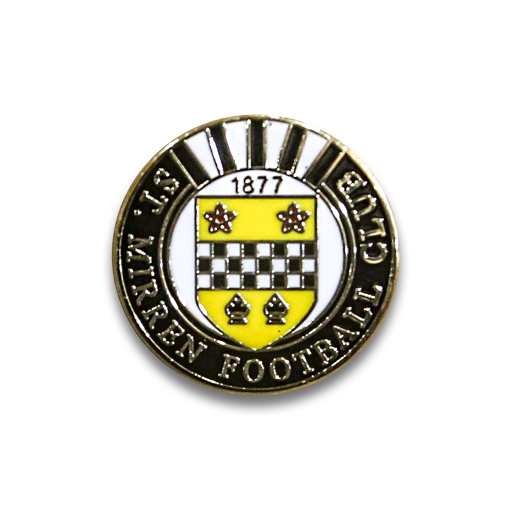 St. Mirren FC Pin Badge - Official Football Club Enamel Lapel Pin - Perfect for Fans, Collectors & Match Day Outfits