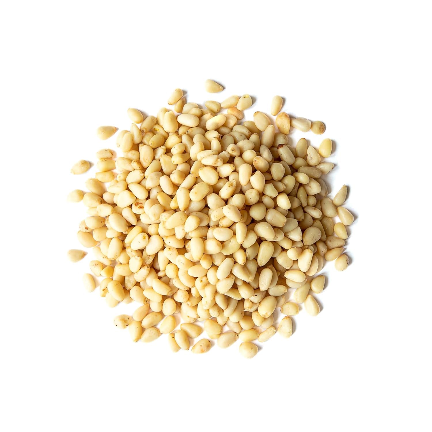 Organic Pine Nuts 4 lbs - Raw, Unsalted, Shell-Free, Non-GMO, Vegan & Kosher Certified | Rich in Vitamin E & Protein | Perfect for Pesto, Salads, Baking, Trail Mix & Healthy Snacking