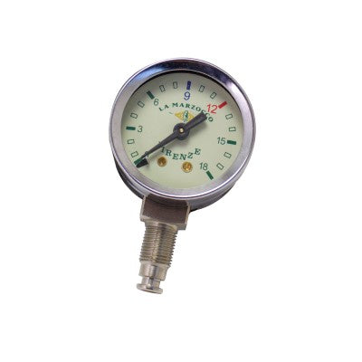 Marzocco Vertical Paddle Brew Pressure Gauge for Espresso Machines - Professional Coffee Equipment Accessory | Perfect for Baristas, Coffee Shops & Home Brewing