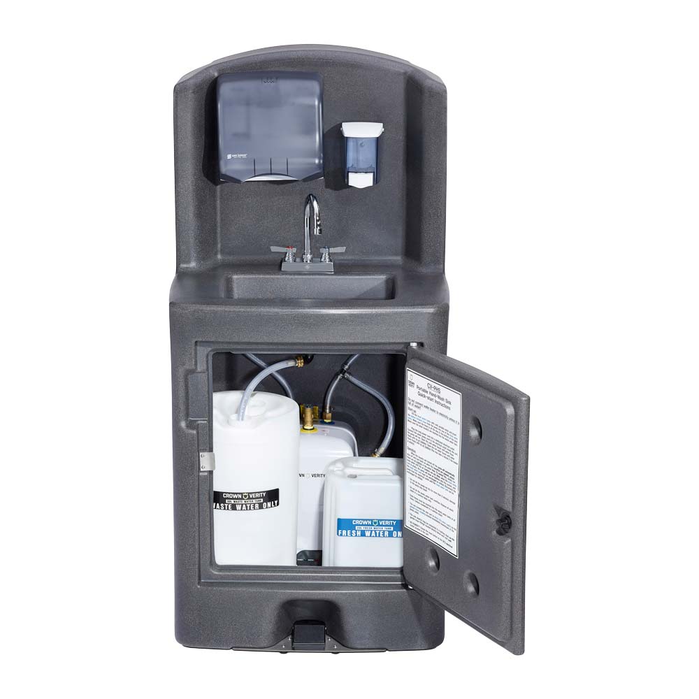 Crown Verity CV PHS 5C Portable Hand Sink - Cold Water Only, 30