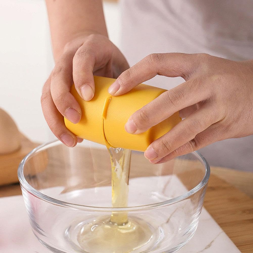 Wmool 6-Piece Egg Shell Opener Set - 2025 New Handheld Egg Cracker Tool for Raw Eggs, Multifunctional Egg Cutter & Separator - Perfect for Cooking, Camping & Kitchen Use